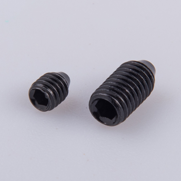 Factory Carbon Steel Hexagon Socket Set Screws With Cone Point 